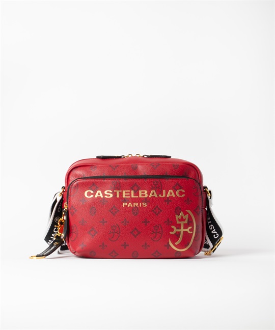 ショルダーバッグ＜サシャ2025Xmas＞(レッド-フリー)