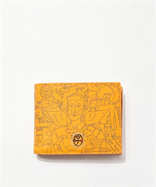 2つ折り財布<ガルニエ小物>(オレンジ-フリー)