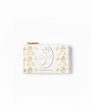 セミ長財布 カード段6＜シテ小物＞(ホワイト-フリー)