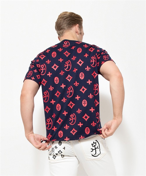 50綿天モノグラム半袖Tシャツ | カステルバジャック（CASTELBAJAC）公式通販