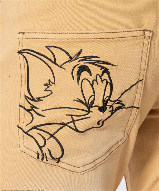 TOM and JERRY】綿ストレッチデニム | カステルバジャック
